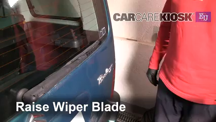 2003 Citroen Berlingo MultiSpace 1.4L 4 Cyl. Windshield Wiper Blade (Rear) Replace Wiper Blade